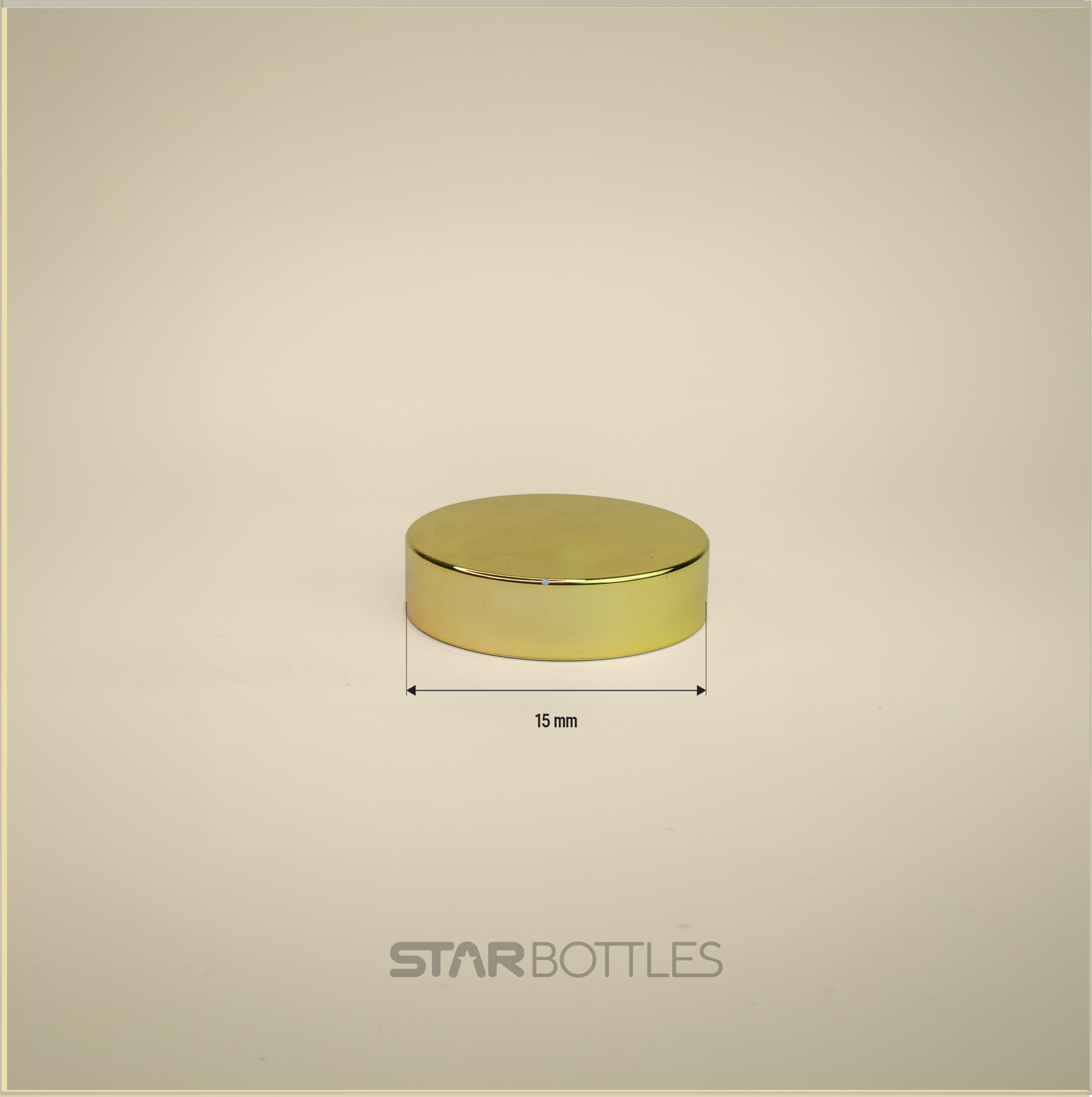 GP - 15gm Gold Cap with Handpull 2000/B 3