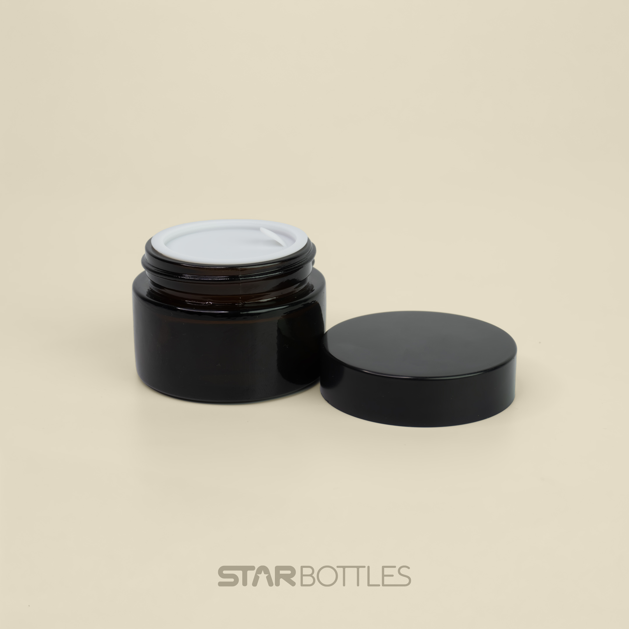 GP - 30 G Amber Glass Jar 245/B 2