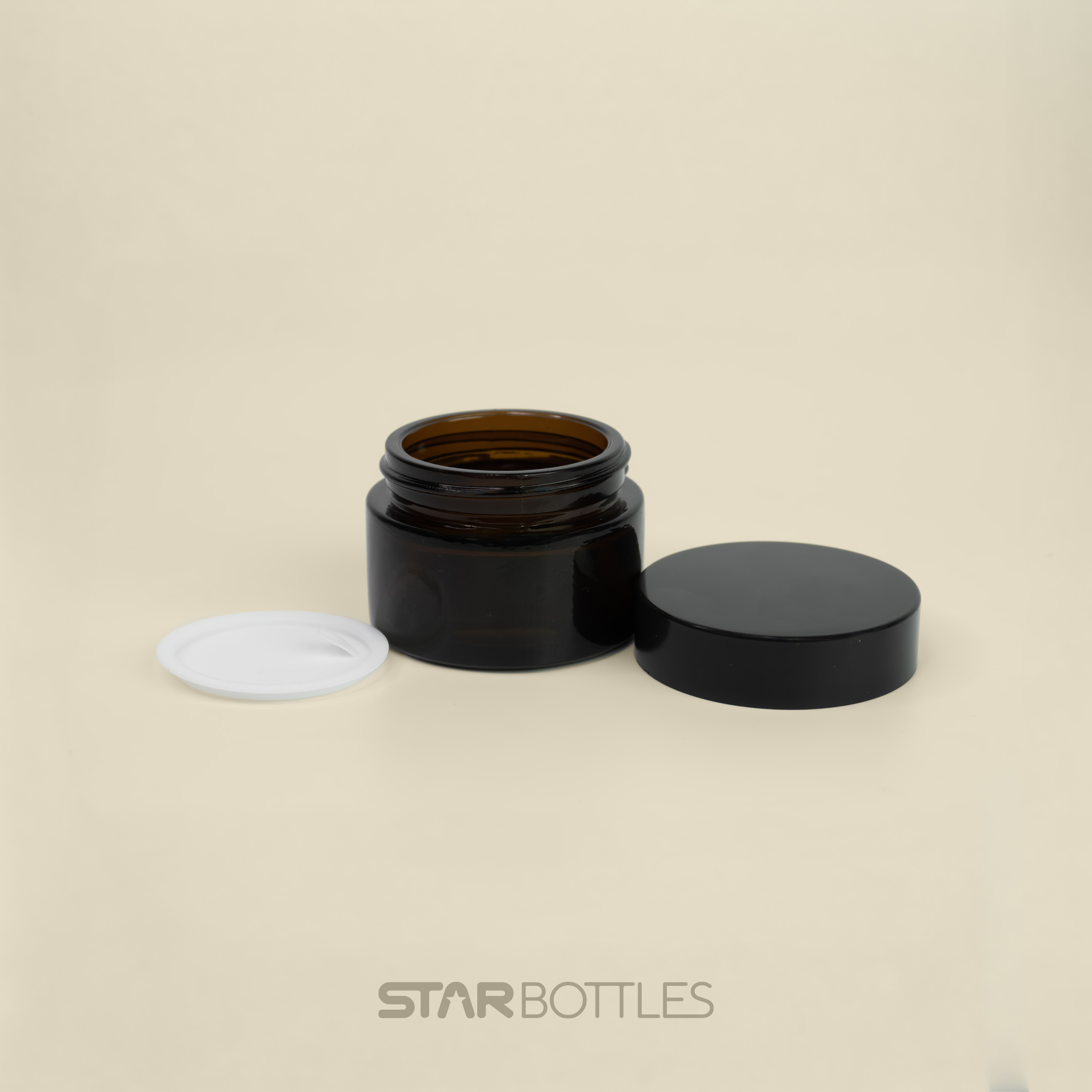 GP - 30 G Amber Glass Jar 245/B 3