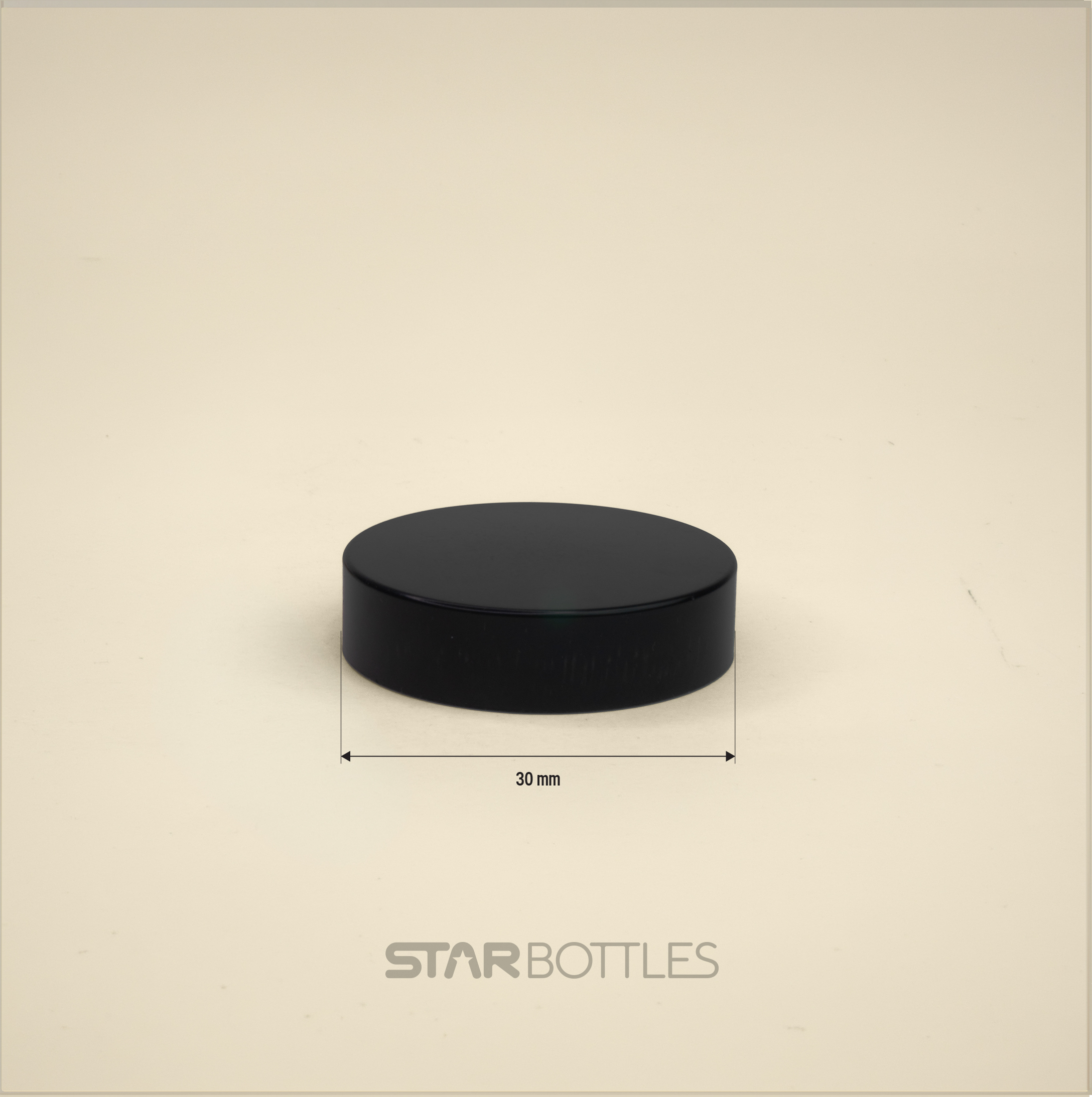 30 GM Black cap with handpull 3
