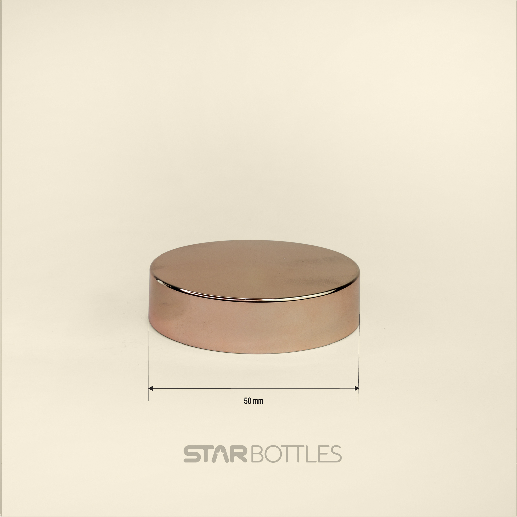 50 GM Rose gold cap with handpull 3