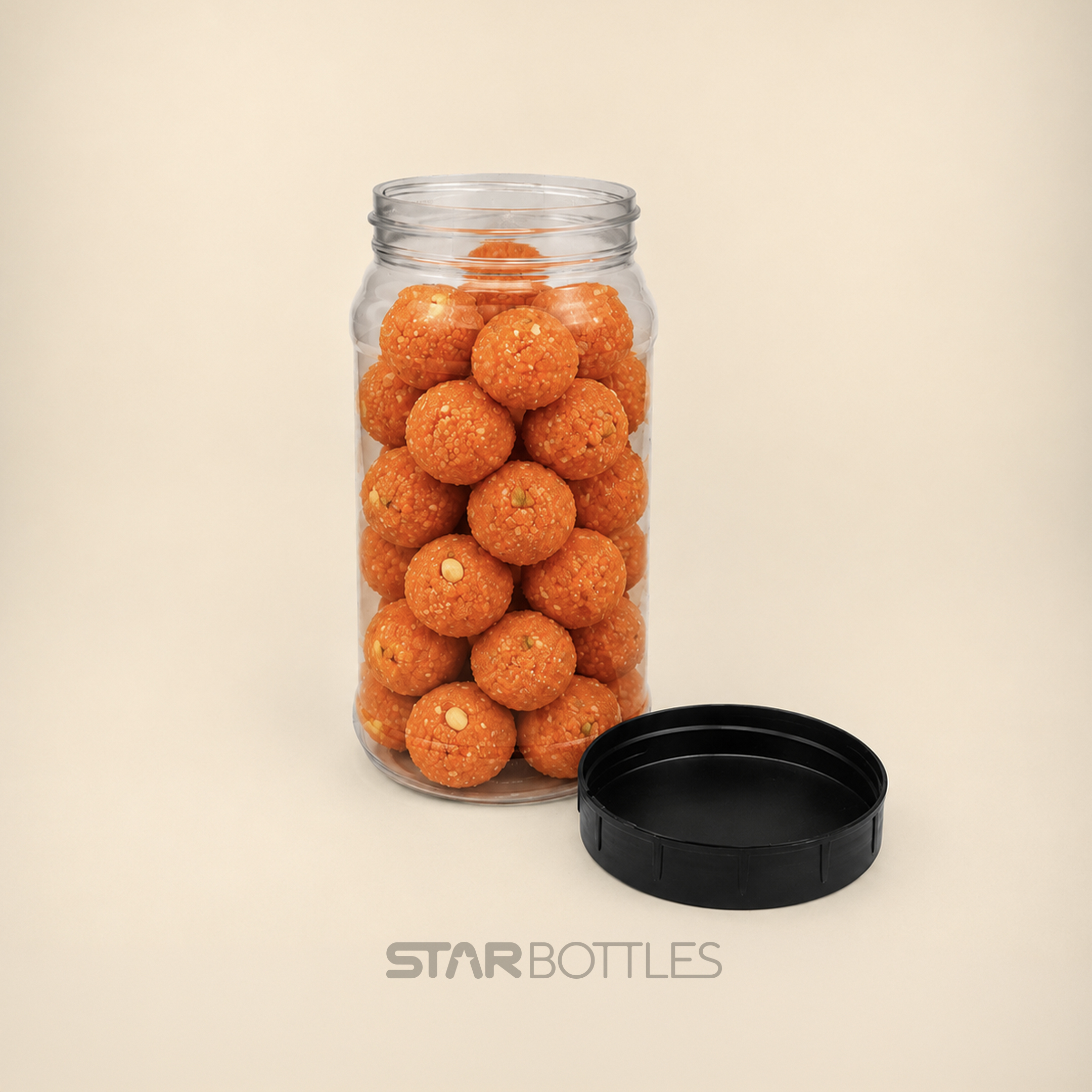 DP - 1 KG Round Long Nat POP STD 52 GM Thai Jar 90/B 2