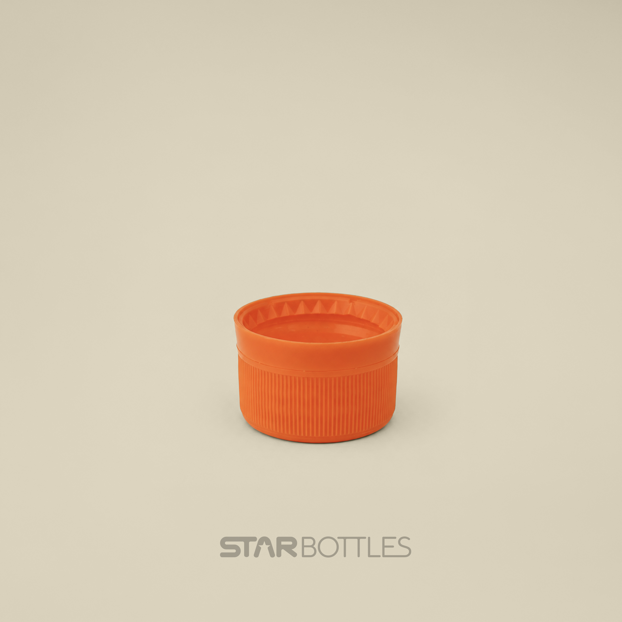 PCS - 28 MM PP PCO Orange Colour Closure 4000/B 2
