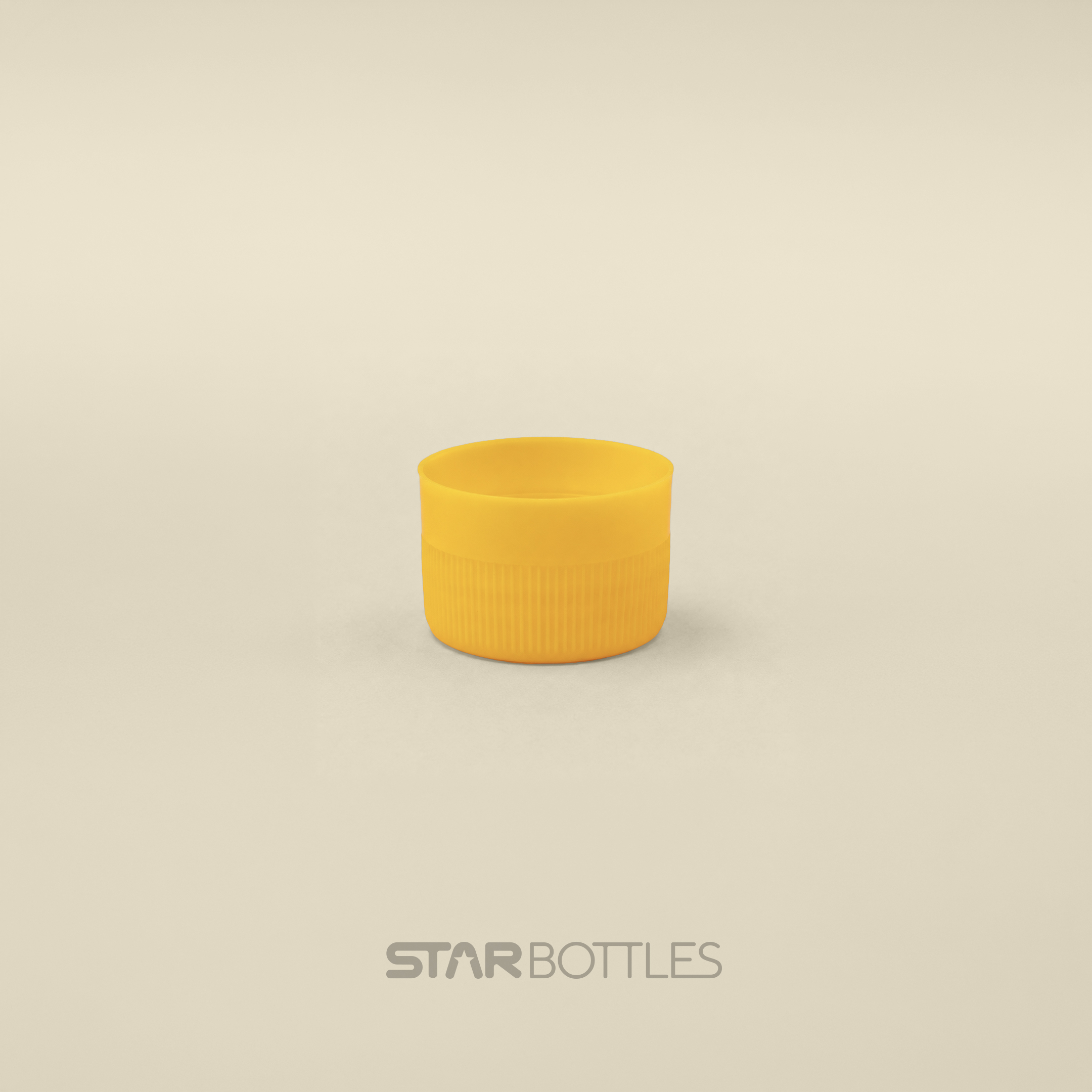 ATM - 28 MM Flip Top Cap  W/O Ring Yellow 4000/B 2