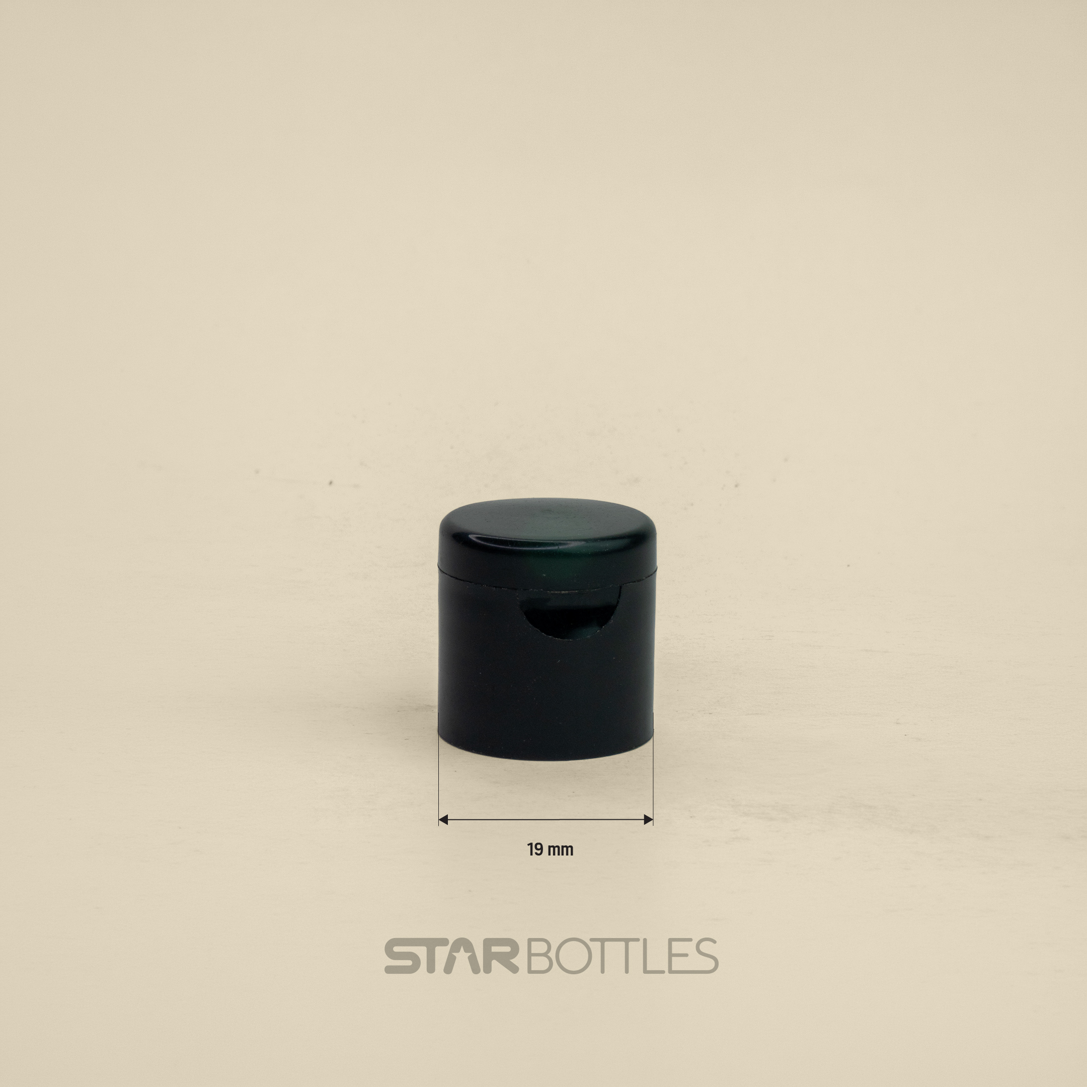 SPL - 19 MM Short Flip Top Cap Black 3