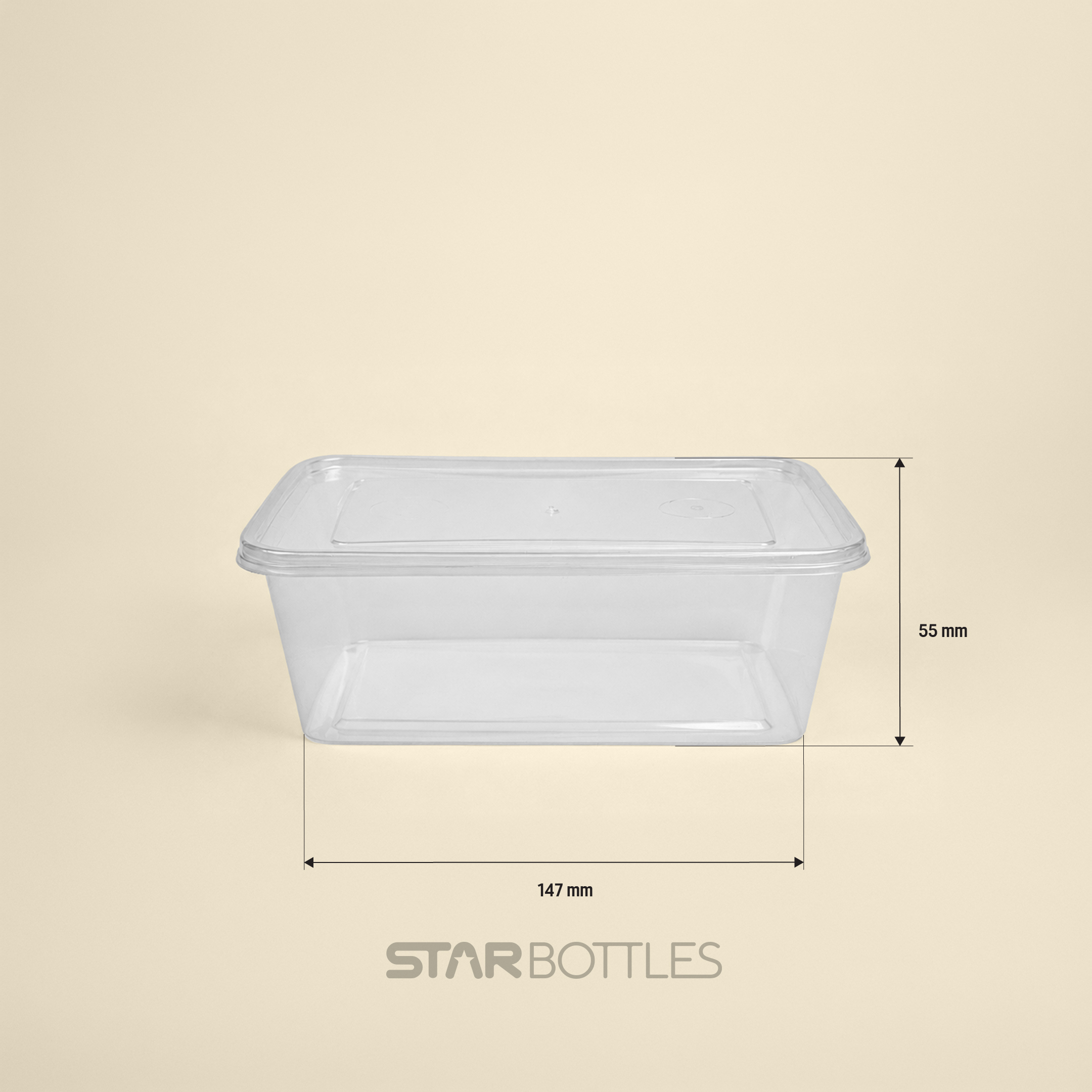 750ML Rectangle Container 3