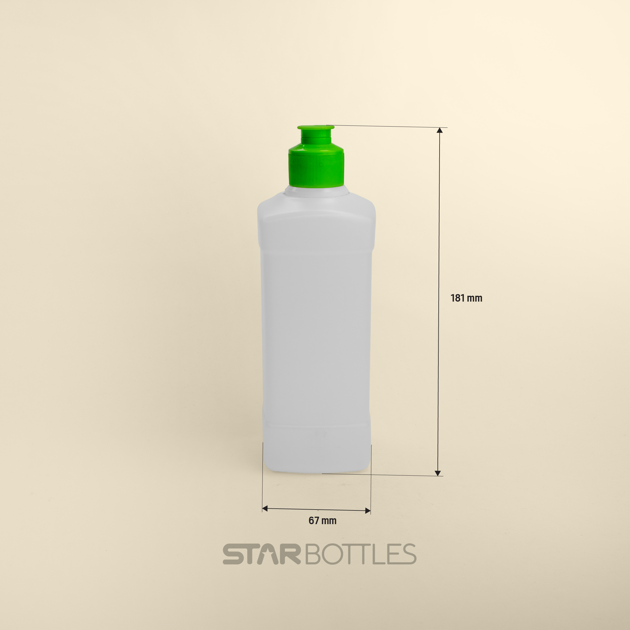 SPL - 500 ML SQ Sanitizer Bottle Virgin 126/B 3
