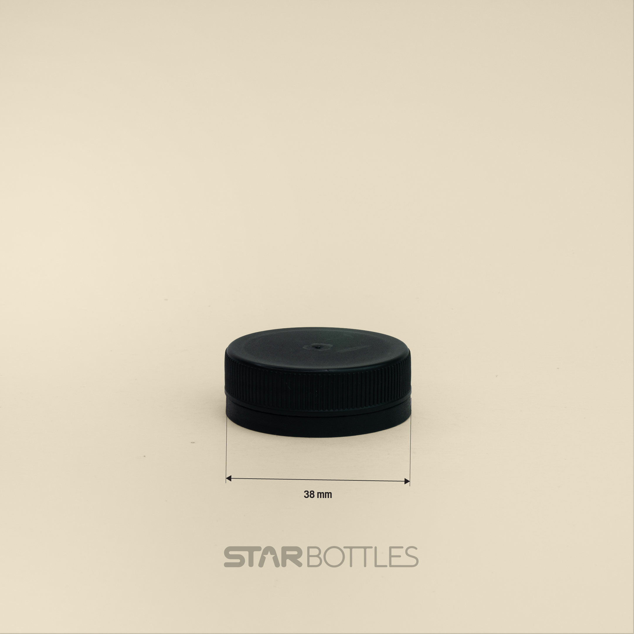 ATM - 38 MM Seal Cap Black 5000/B 3
