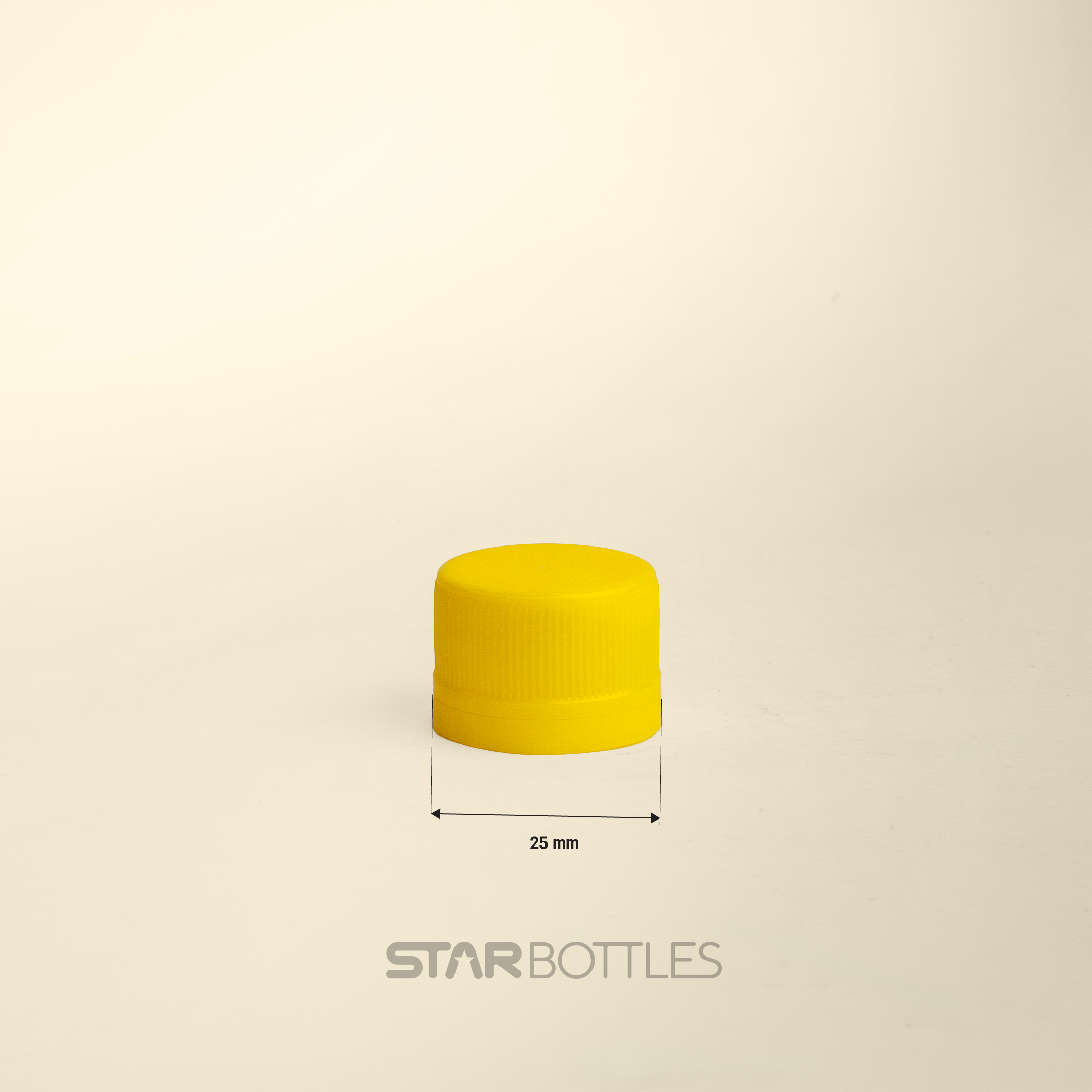 25 MM PCO Seal Cap Yellow 3
