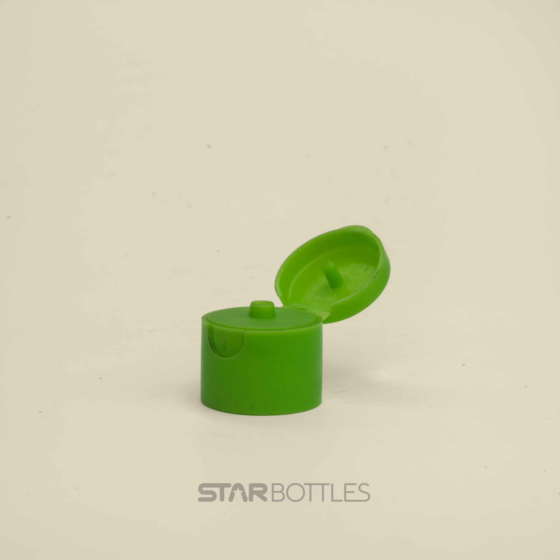 VP- 25MM FLIP OF CAP W/O RING L.GREEN 2
