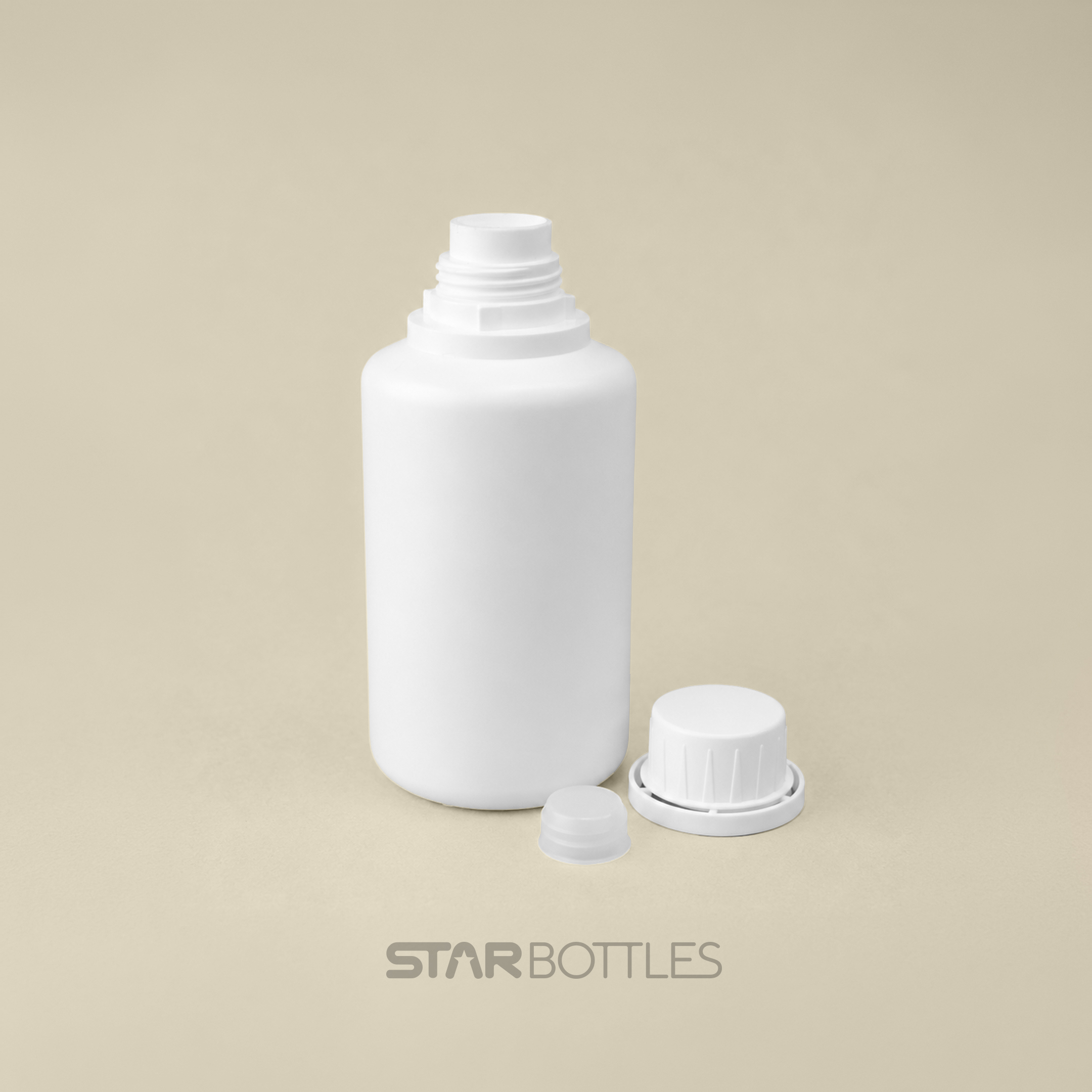 SPL - 250 ML Rounde Sealed Bottle (B-240) White Cap 2