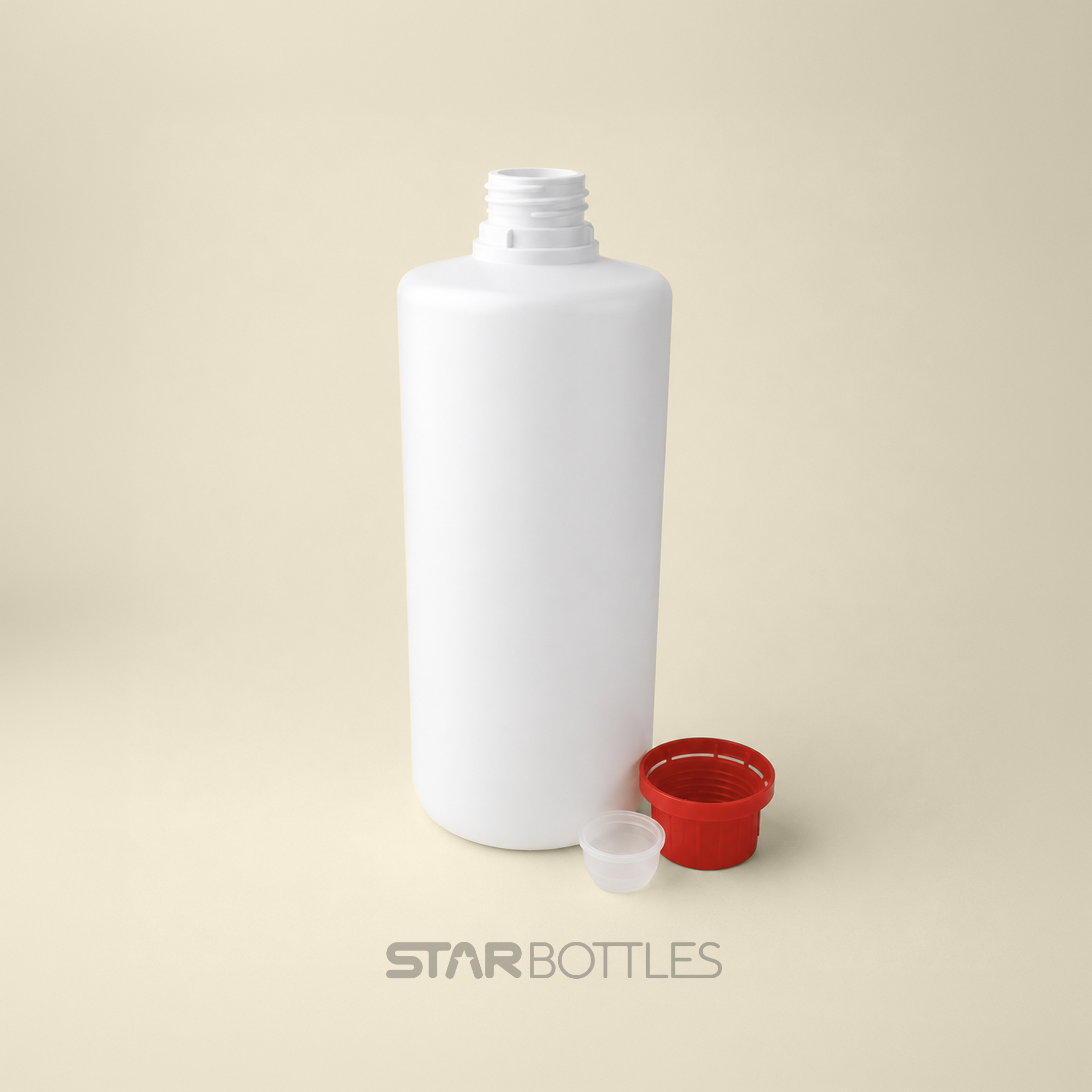 1000 ML Bottle Round Sealed 2