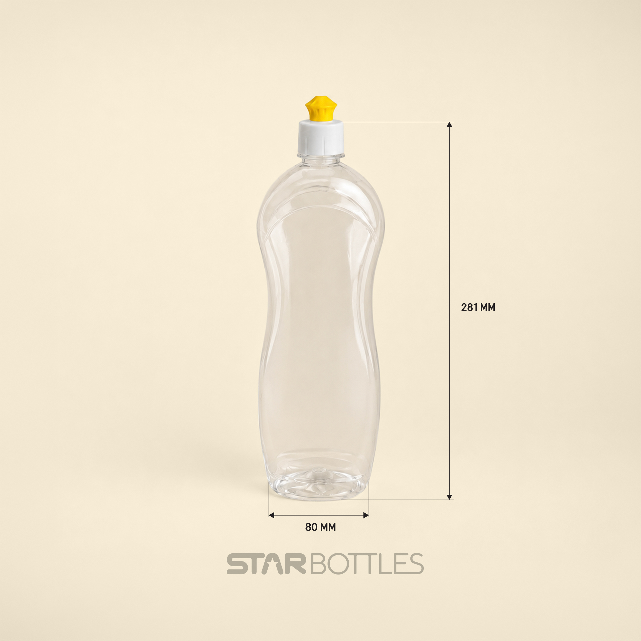 RK - 1000 ML Empty Pet Bottle Pril 44 GM 90/B 3