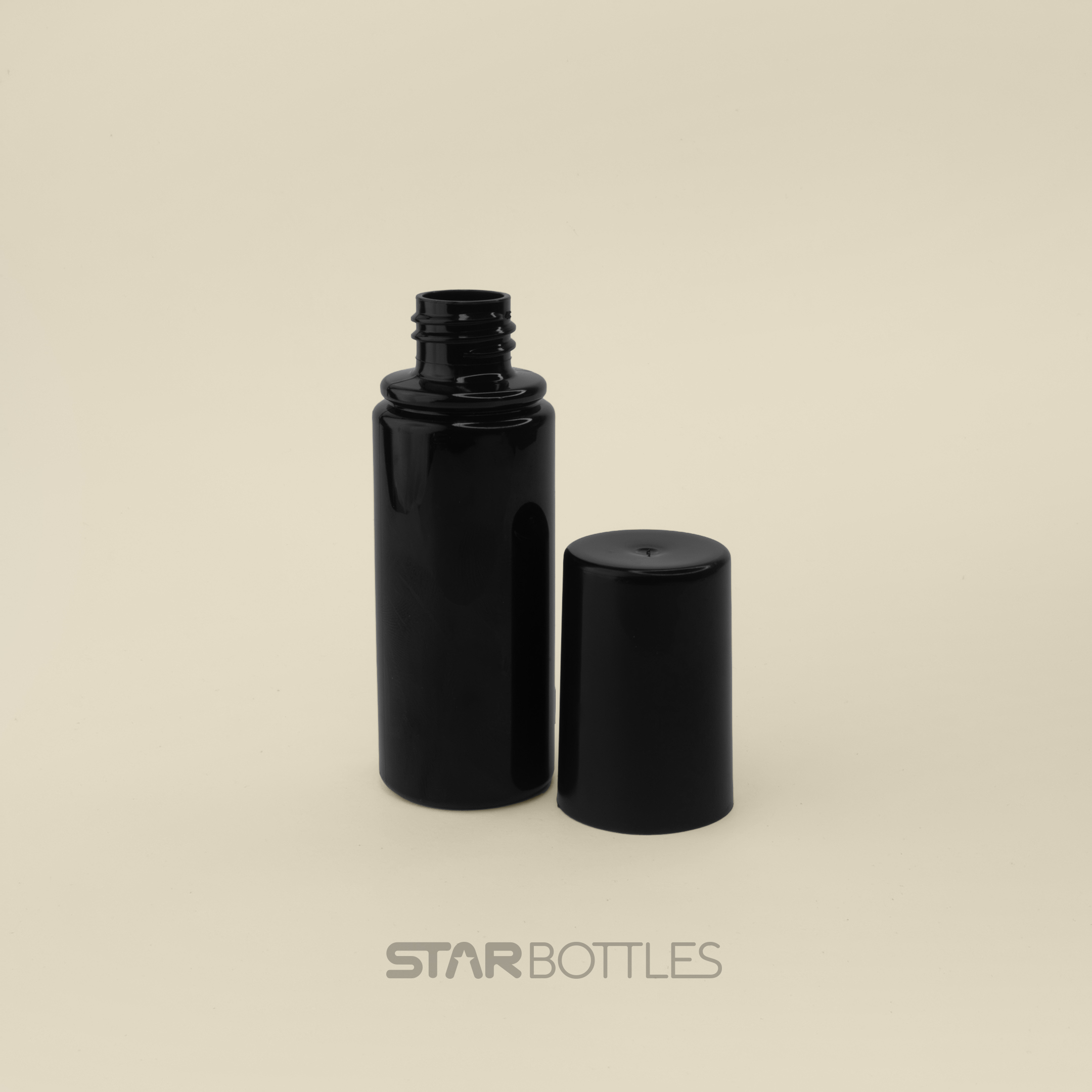 CMS - 60 ML Black Milan Bottle 19 MM 1304/B 2