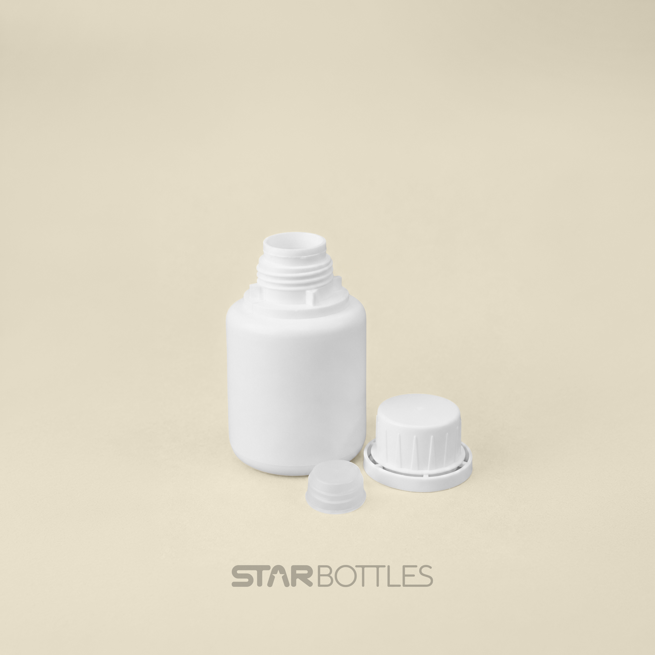 SPL - 100 ML Round Sealed Bottle With White Cap 2